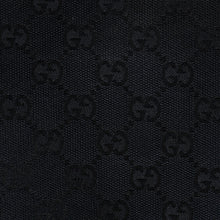 画像をギャラリービューアに読み込む, GUCCI グッチ ホーボー ワンショルダーバッグ 002113 GGキャンバス シルバー金具 ブラック 美品 中古 4a000191