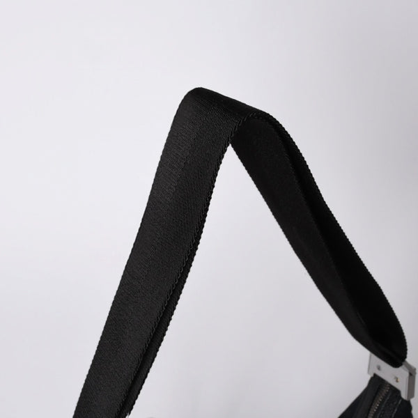 GUCCI グッチ GG柄 ハンドバック ショルダーバッグ 122790 キャンバス レザー ブラック シルバー金具 美品 中古 4a000133