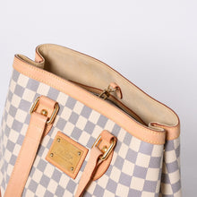 画像をギャラリービューアに読み込む, 新品同様 LOUIS VUITTON ルイヴィトン ハンドバッグ N51207 ハムステッドPM ホワイト ダミエアズール中古 4a000395