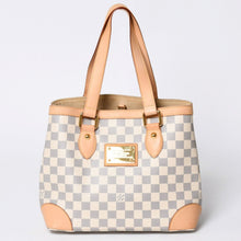 画像をギャラリービューアに読み込む, 新品同様 LOUIS VUITTON ルイヴィトン ハンドバッグ N51207 ハムステッドPM ホワイト ダミエアズール中古 4a000395