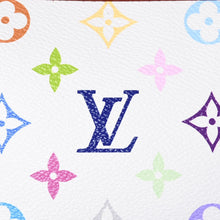 画像をギャラリービューアに読み込む, 新品同様品 LOUIS VUITTON ルイヴィトン ポシェット アクセソワール アクセサリーポーチ M92649 モノグラム マルチカラー 村上隆 中古 4a000362