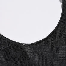 画像をギャラリービューアに読み込む, GUCCI グッチ Hand bag ハンドバッグ GG Canvas GG キャンバス 131329 ブラック イタリア製 美品 中古 4a000388