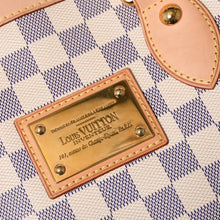 画像をギャラリービューアに読み込む, 新品同様 LOUIS VUITTON ルイヴィトン ハンドバッグ N51207 ハムステッドPM ホワイト ダミエアズール中古 4a000395