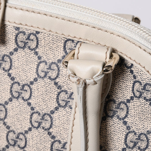 Very Good Condition GUCCI Gucci One Shoulder Handbag 257293 001013 GG Supreme Leather Beige Used 4a000211