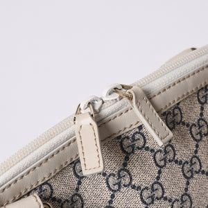Very Good Condition GUCCI Gucci One Shoulder Handbag 257293 001013 GG Supreme Leather Beige Used 4a000211