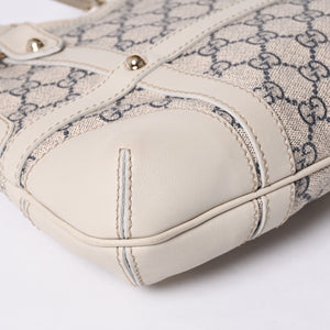 Very Good Condition GUCCI Gucci One Shoulder Handbag 257293 001013 GG Supreme Leather Beige Used 4a000211