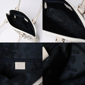 Very Good Condition GUCCI Gucci One Shoulder Handbag 257293 001013 GG Supreme Leather Beige Used 4a000211