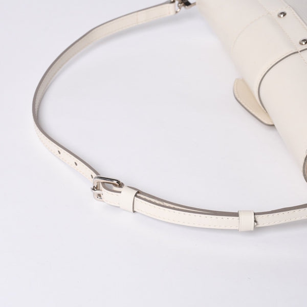 LOUIS VUITTON ルイヴィトン エピ ポシェット モンテーニュ ワンショルダーバッグ M5929J ホワイト シルバー金具 美品 中古 4a000921