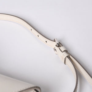 LOUIS VUITTON ルイヴィトン エピ ポシェット モンテーニュ ワンショルダーバッグ M5929J ホワイト シルバー金具 美品 中古 4a000921