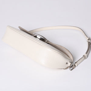 LOUIS VUITTON ルイヴィトン エピ ポシェット モンテーニュ ワンショルダーバッグ M5929J ホワイト シルバー金具 美品 中古 4a000921