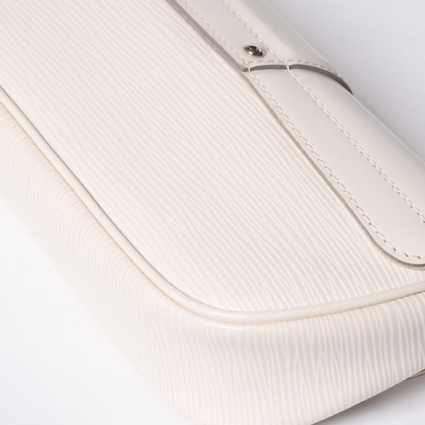 LOUIS VUITTON ルイヴィトン エピ ポシェット モンテーニュ ワンショルダーバッグ M5929J ホワイト シルバー金具 美品 中古 4a000921
