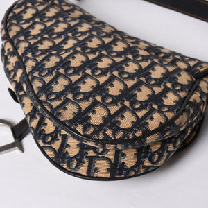 New and unused Christian Dior Saddleback One Shoulder Bag 06-RU-0026 Trotter Galliano Period Used 4a000410