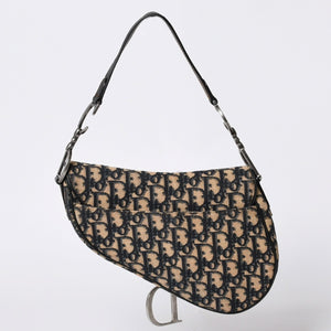 New and unused Christian Dior Saddleback One Shoulder Bag 06-RU-0026 Trotter Galliano Period Used 4a000410