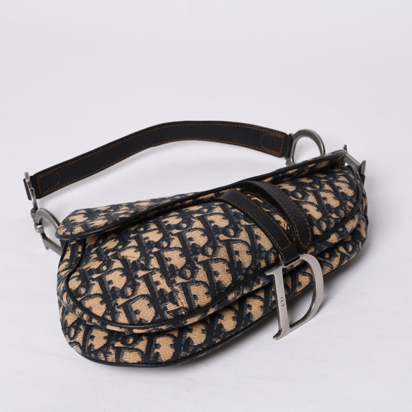 New and unused Christian Dior Saddleback One Shoulder Bag 06-RU-0026 Trotter Galliano Period Used 4a000410