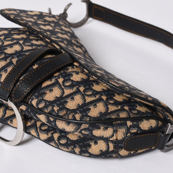 New and unused Christian Dior Saddleback One Shoulder Bag 06-RU-0026 Trotter Galliano Period Used 4a000410