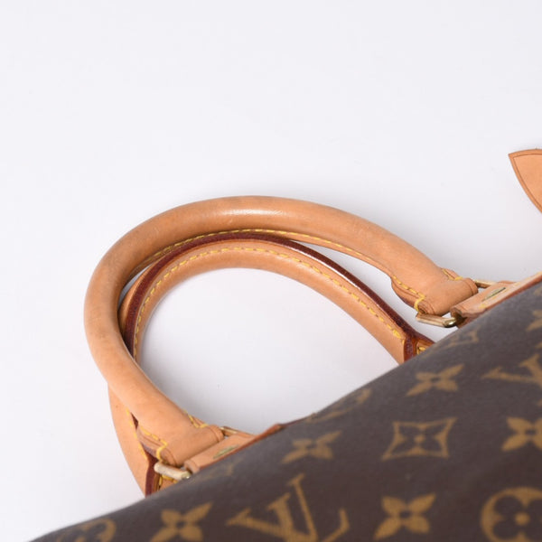 Very good condition LOUIS VUITTON Speedy 25 handbag M41528 Monogram PVC leather used 4a000590