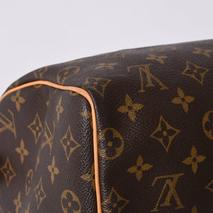 Very good condition LOUIS VUITTON Speedy 25 handbag M41528 Monogram PVC leather used 4a000590