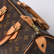 画像をギャラリービューアに読み込む, 極美品 LOUIS VUITTON ルイヴィトン スピーディー25 ハンドバック M41528 モノグラム PVC レザー 中古 4a000590
