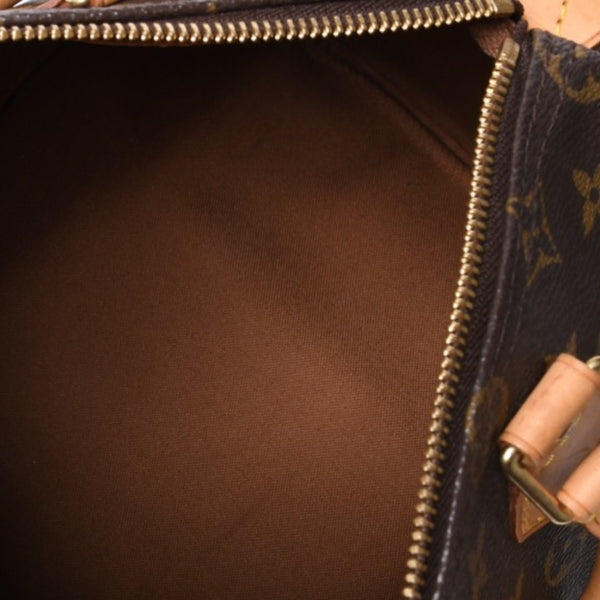 Very good condition LOUIS VUITTON Speedy 25 handbag M41528 Monogram PVC leather used 4a000590