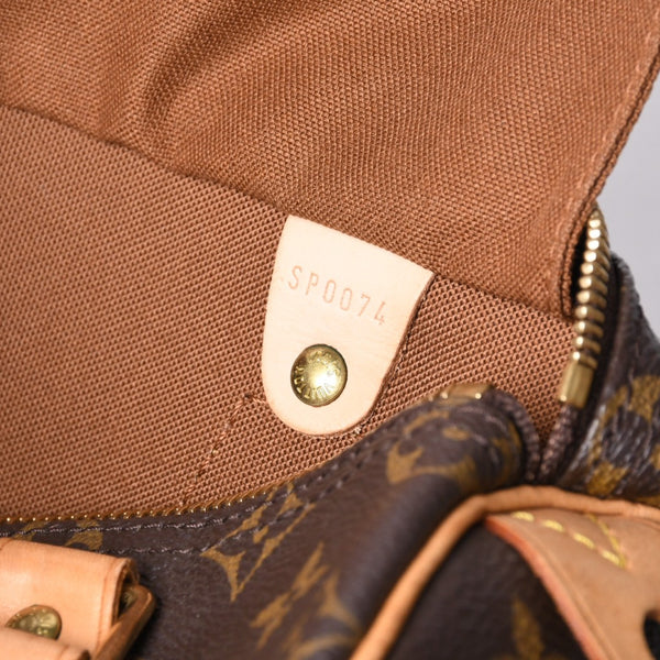 Very good condition LOUIS VUITTON Speedy 25 handbag M41528 Monogram PVC leather used 4a000590