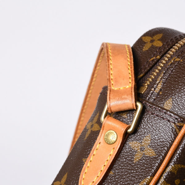 LOUIS VUITTON Monogram Trocadero 27 Shoulder Bag M51274 PVC Tanned Leather Brown Gold Hardware Good Condition Used 4a000601