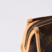 画像をギャラリービューアに読み込む, 極美品 LOUIS VUITTON ルイヴィトン モノグラム ポパンクール ハンドバッグ M40009 ロゴ モノグラムキャンバス ブラウン 中古 4a000412