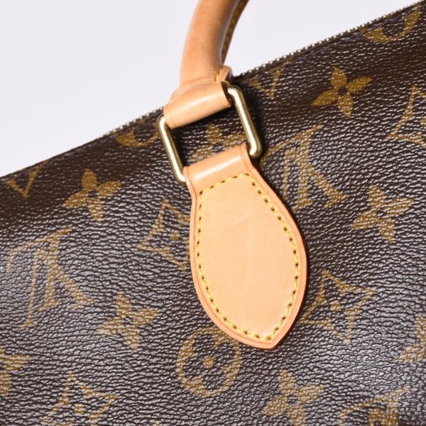 極美品 LOUIS VUITTON ルイヴィトン モノグラム ポパンクール ハンドバッグ M40009 ロゴ モノグラムキャンバス ブラウン 中古 4a000412
