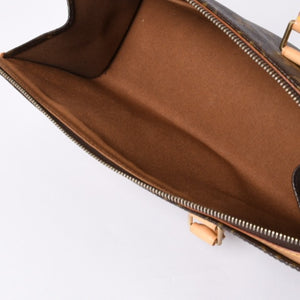極美品 LOUIS VUITTON ルイヴィトン モノグラム ポパンクール ハンドバッグ M40009 ロゴ モノグラムキャンバス ブラウン 中古 4a000412