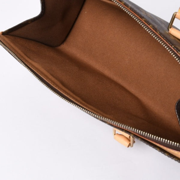 極美品 LOUIS VUITTON ルイヴィトン モノグラム ポパンクール ハンドバッグ M40009 ロゴ モノグラムキャンバス ブラウン 中古 4a000412