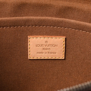 極美品 LOUIS VUITTON ルイヴィトン モノグラム ポパンクール ハンドバッグ M40009 ロゴ モノグラムキャンバス ブラウン 中古 4a000412