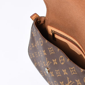Very Good Condition LOUIS VUITTON Monogram Mini Looping Shoulder Bag M51147 PVC Leather Brown Used 4a000597