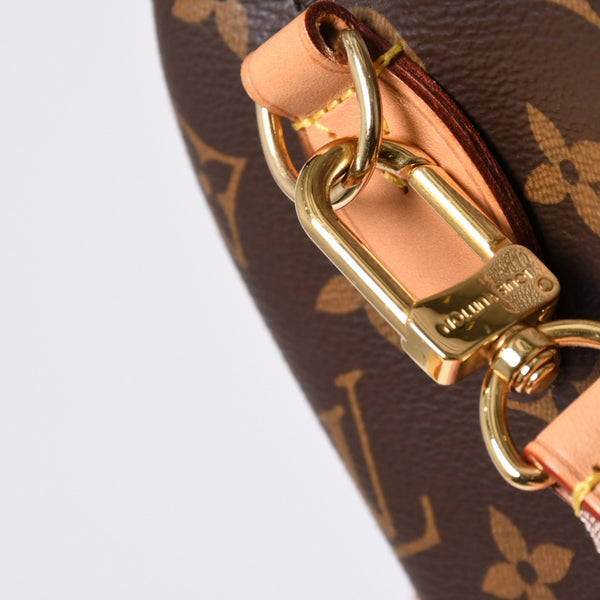 Very good condition LOUIS VUITTON Handbag Speedy Bandouliere 20 M46222 Leather PVC Brown Gold hardware Used 4a000575