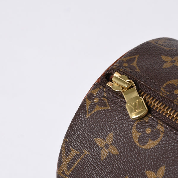 LOUIS VUITTON Papillon 26 Handbag Monogram M51366 Cylindrical Monogram Canvas Brown Good Condition Used 4a000411