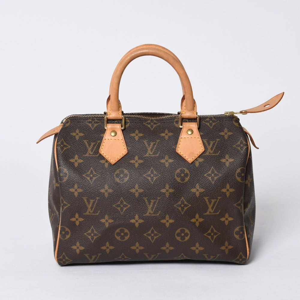 極美品 LOUIS VUITTON ルイヴィトン スピーディー25 ハンドバック M41528 モノグラム PVC レザー 中古 4a000590