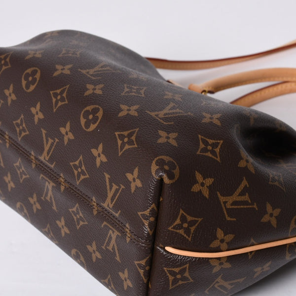 Very Good Condition LOUIS VUITTON Handbag 2WAY Monogram Turen PM Monogram Canvas M48813 Brown Used 4a000426