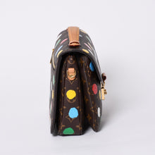 画像をギャラリービューアに読み込む, 極美品 LOUIS VUITTON ルイヴィトンYK 草間彌生 ポシェットメティスMM ショルダーバッグ M81267 モノグラムブラウン 中古 4a000573