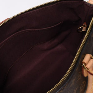 Very Good Condition LOUIS VUITTON Handbag 2WAY Monogram Turen PM Monogram Canvas M48813 Brown Used 4a000426