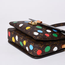 画像をギャラリービューアに読み込む, 極美品 LOUIS VUITTON ルイヴィトンYK 草間彌生 ポシェットメティスMM ショルダーバッグ M81267 モノグラムブラウン 中古 4a000573