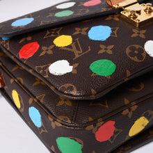 画像をギャラリービューアに読み込む, 極美品 LOUIS VUITTON ルイヴィトンYK 草間彌生 ポシェットメティスMM ショルダーバッグ M81267 モノグラムブラウン 中古 4a000573