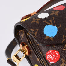 画像をギャラリービューアに読み込む, 極美品 LOUIS VUITTON ルイヴィトンYK 草間彌生 ポシェットメティスMM ショルダーバッグ M81267 モノグラムブラウン 中古 4a000573
