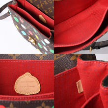 画像をギャラリービューアに読み込む, 極美品 LOUIS VUITTON ルイヴィトンYK 草間彌生 ポシェットメティスMM ショルダーバッグ M81267 モノグラムブラウン 中古 4a000573