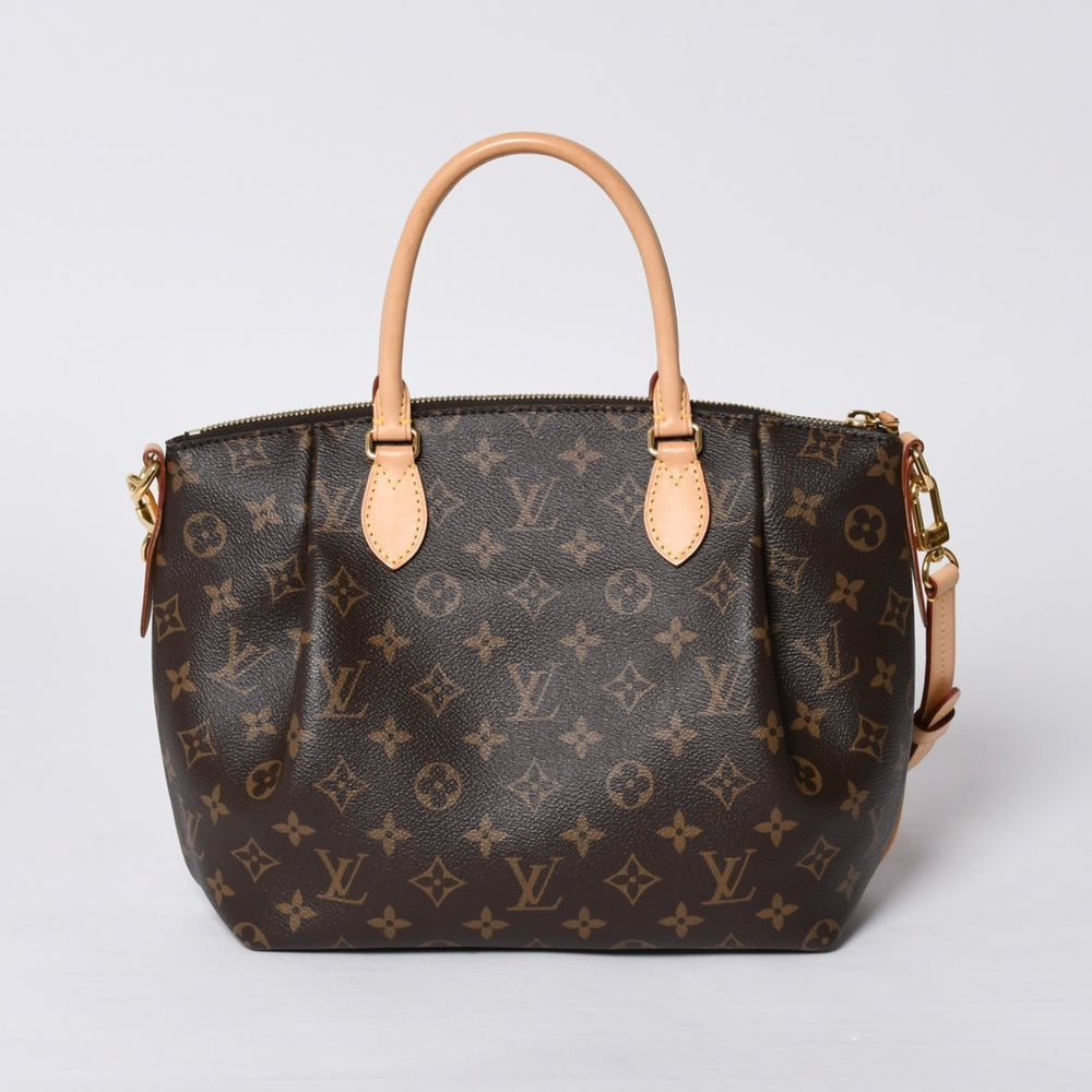 極美品 LOUIS VUITTON ルイヴィトン ハンドバッグ 2WAY モノグラム チュレンPM モノグラムキャンバス M48813 ブラウン 中古 4a000426