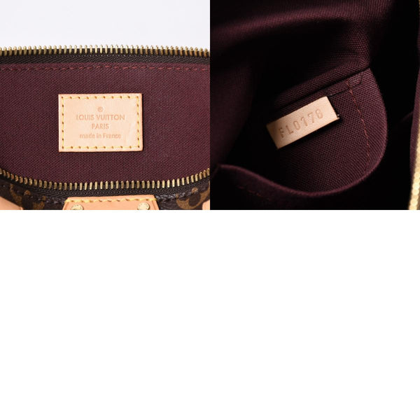 Very Good Condition LOUIS VUITTON Handbag 2WAY Monogram Turen PM Monogram Canvas M48813 Brown Used 4a000426