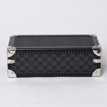 画像をギャラリービューアに読み込む, 新品同様 LOUIS VUITTON ルイヴィトン トランク コフレ 8 モントル 時計ケース N48226 ダミエグラフィット ブラック 中古 4a000571