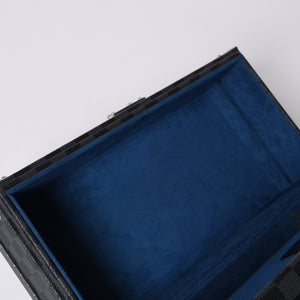 Like new LOUIS VUITTON Trunk Coffret 8 Montre Watch Case N48226 Damier Graphite Black Used 4a000571