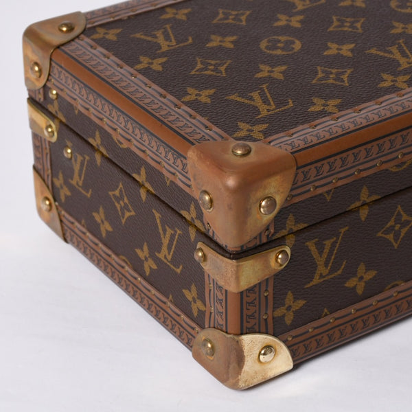 LOUIS VUITTON Coffret 8 Montre Trunk Monogram M47641 Watch Case Trunk List Price 1,210,000 Yen Good Condition Used 4a000570