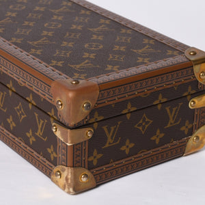 LOUIS VUITTON Coffret 8 Montre Trunk Monogram M47641 Watch Case Trunk List Price 1,210,000 Yen Good Condition Used 4a000570
