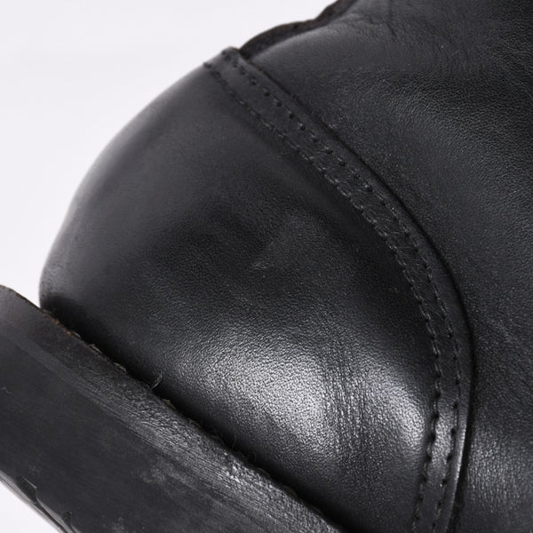 CHROME HEARTS Chrome Hearts × WESCO Wesco Fireman Boots Leather Dagger Black Silver 925 Good Condition Used 4a000433
