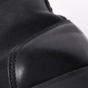 CHROME HEARTS Chrome Hearts × WESCO Wesco Fireman Boots Leather Dagger Black Silver 925 Good Condition Used 4a000433