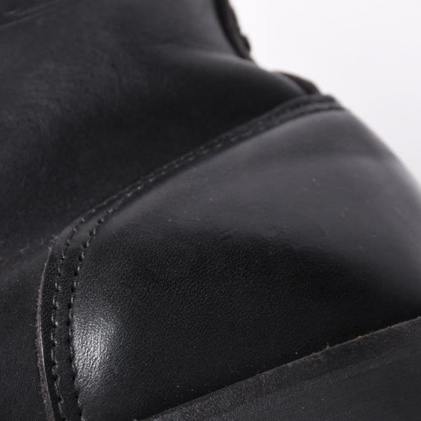 CHROME HEARTS Chrome Hearts × WESCO Wesco Fireman Boots Leather Dagger Black Silver 925 Good Condition Used 4a000433
